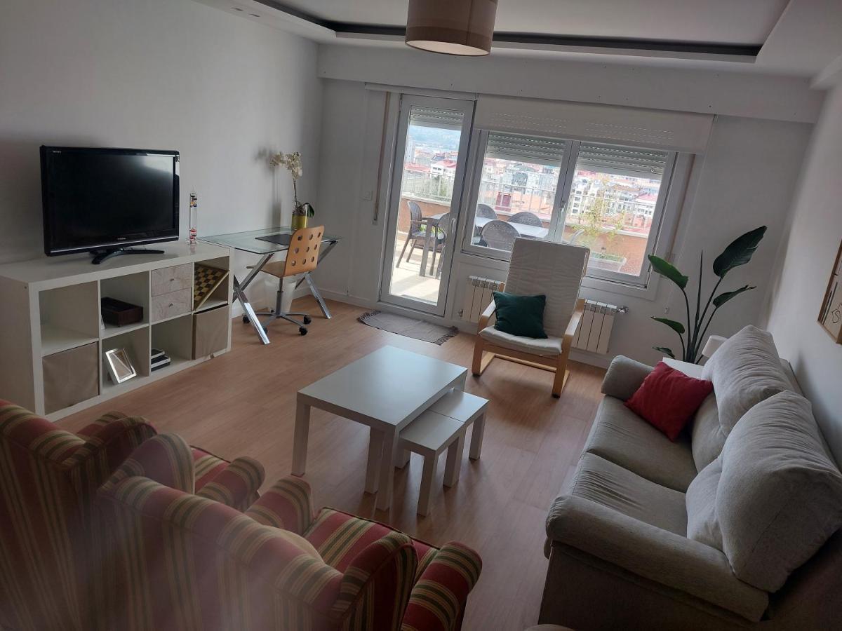 Atico Con Terraza Apartment Vigo Luaran gambar