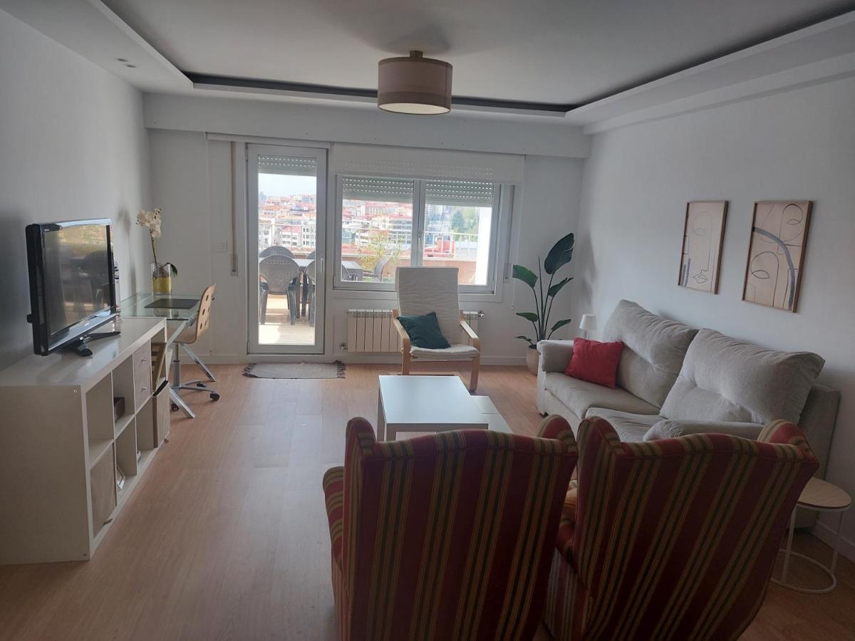 Atico Con Terraza Apartment Vigo Luaran gambar