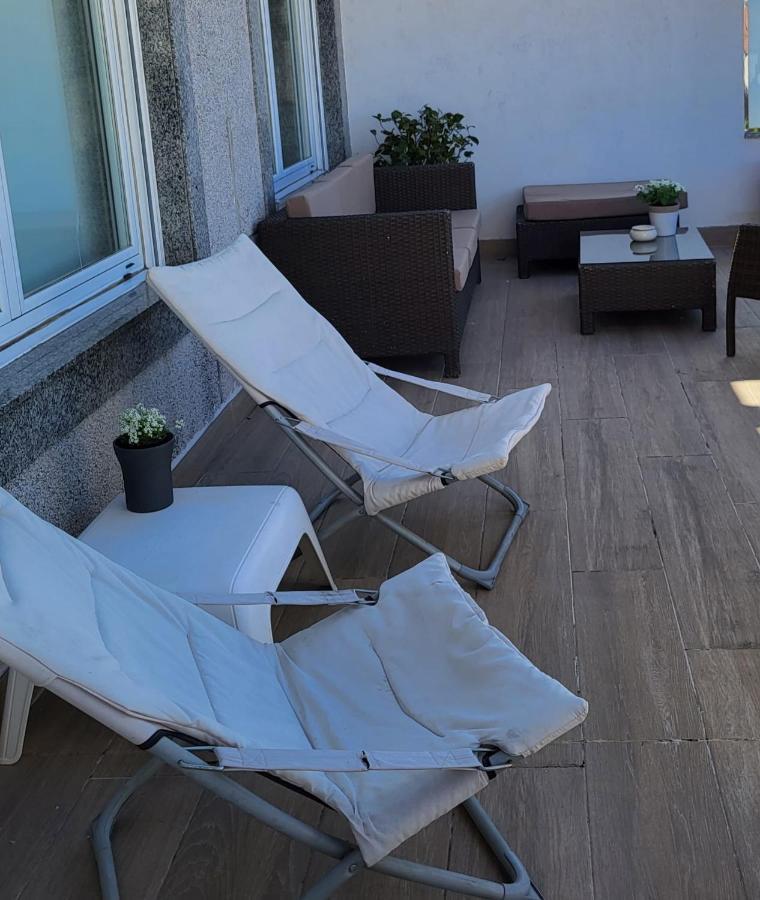 Atico Con Terraza Apartment Vigo Luaran gambar