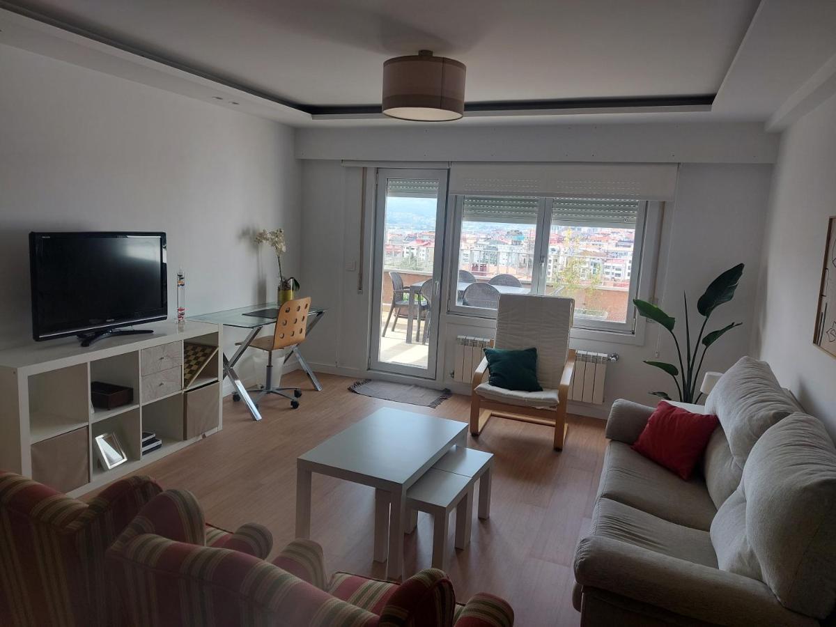 Atico Con Terraza Apartment Vigo Luaran gambar